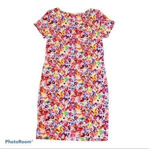 NWT Maternity anticipation neon floral dress